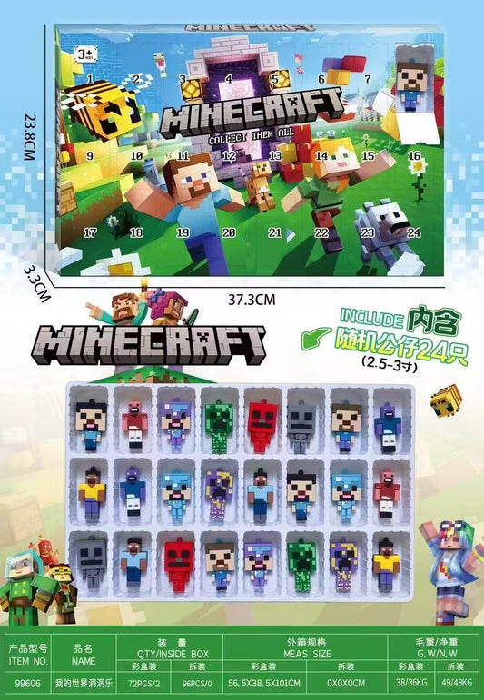 Minecraft Advent Calendar 24 Days