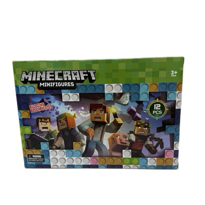 Minecraft 12 characters Lego Pieces With Accessories