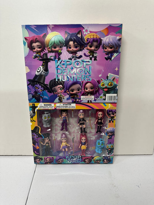 K Pop Demon Hunter 8pcs Set